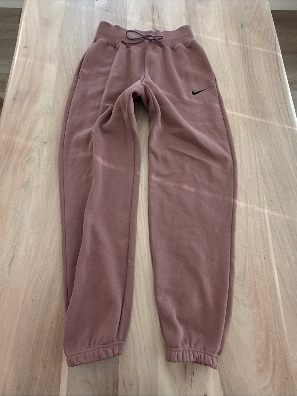 Nike Sportswear Phoenix Fleece Joggers Women’s Size XS Mauve
